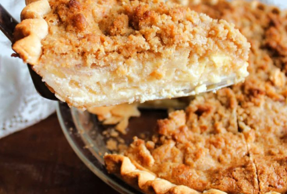Crumble Apple Pie
