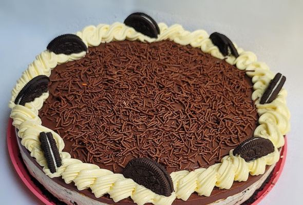 Cheesecake de Oreo