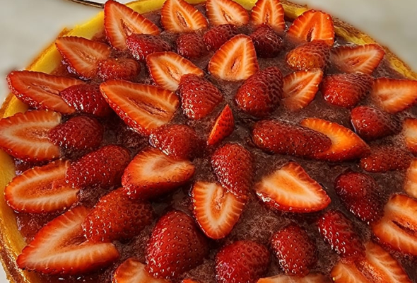 Cheesecake de Fresa