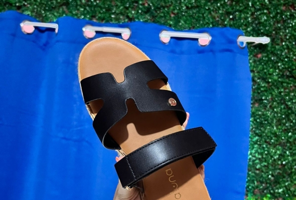 Sandalia Baja Negra